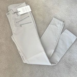Zara mid rise skinny fit stretch pants denim size US 6